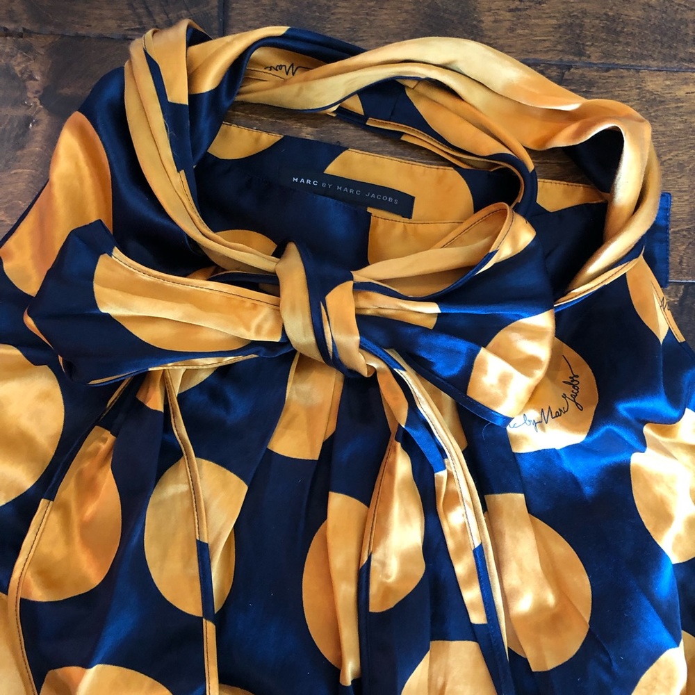 Marc by Marc Jacobs silk skirt